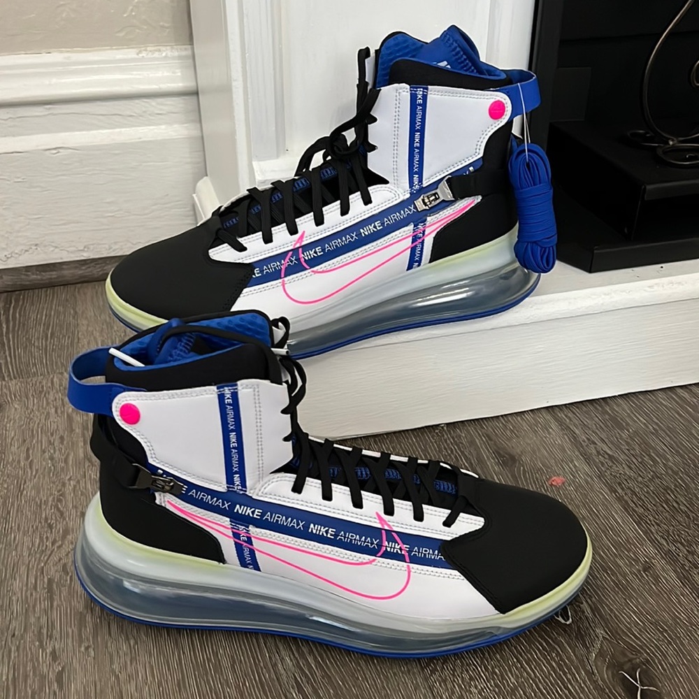 NEW! RARE! Nike Air Max 720 SATRN Basketball shoe AO2110-101 Men’s Size 10